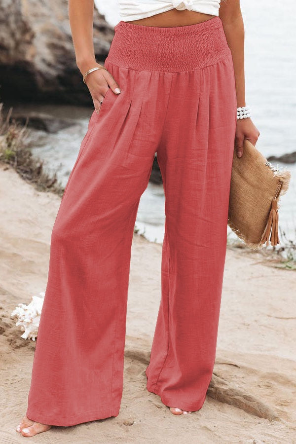 Mia | Women’s Wide Leg Vacation Trousers