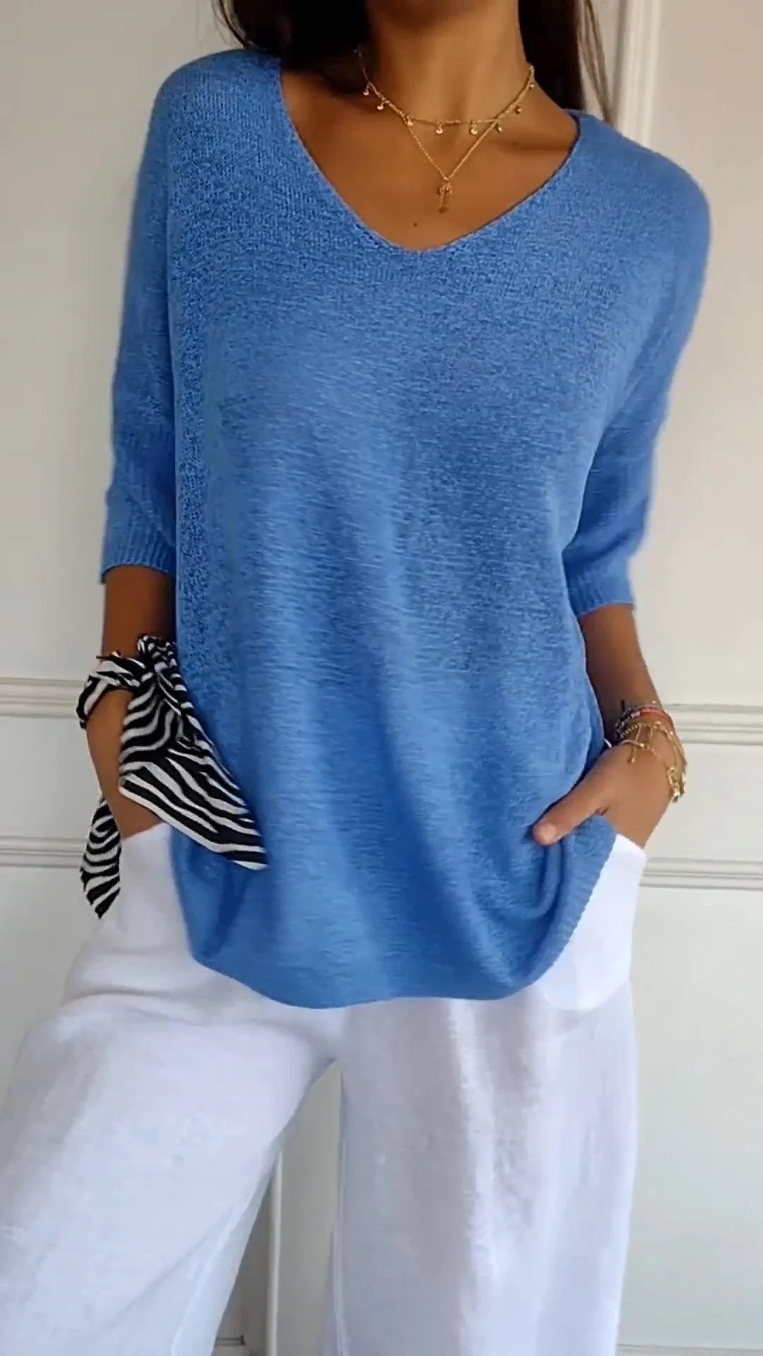 Alice | Women’s Longline Loose Fit Tunic Top