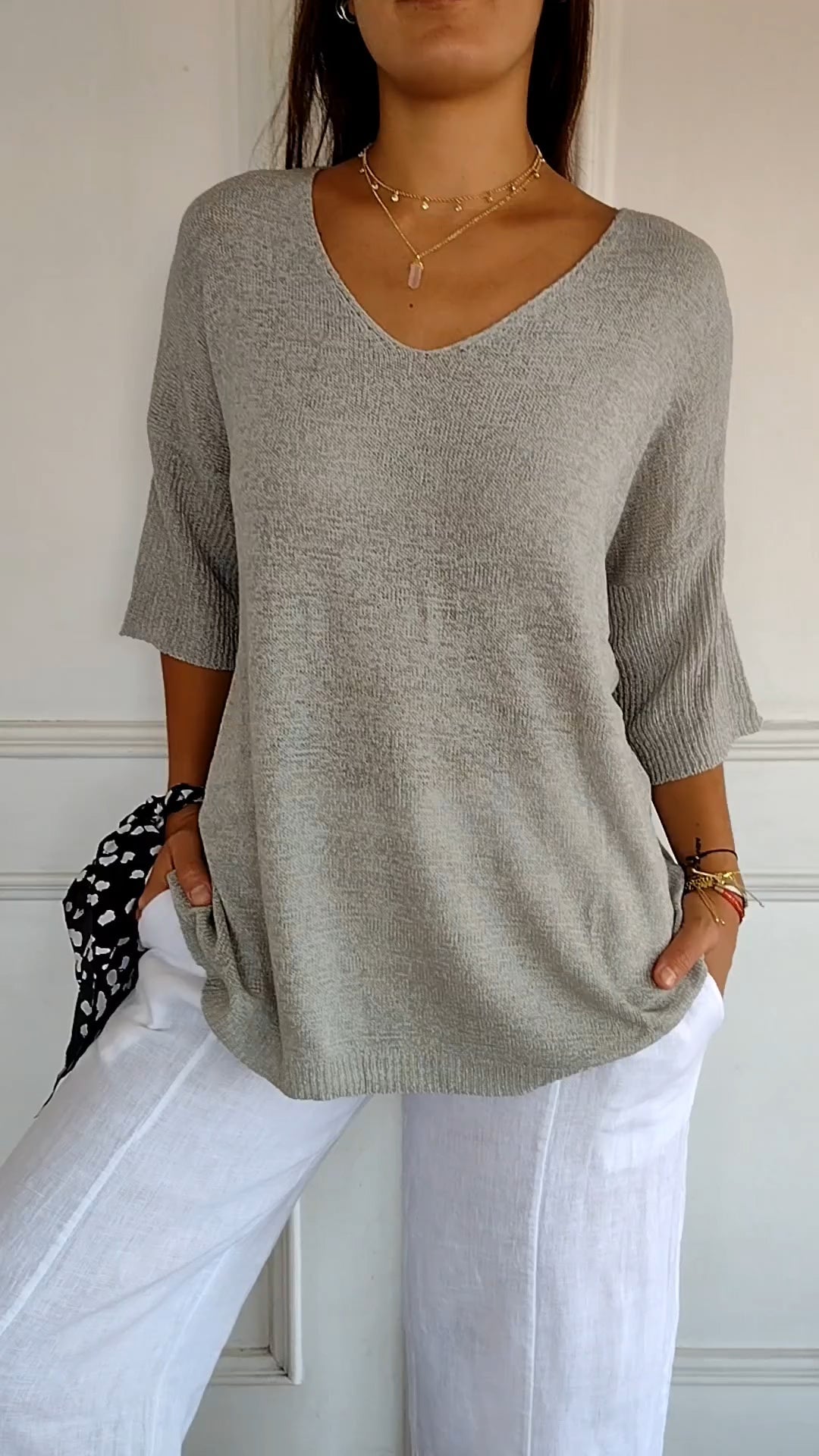 Alice | Women’s Longline Loose Fit Tunic Top