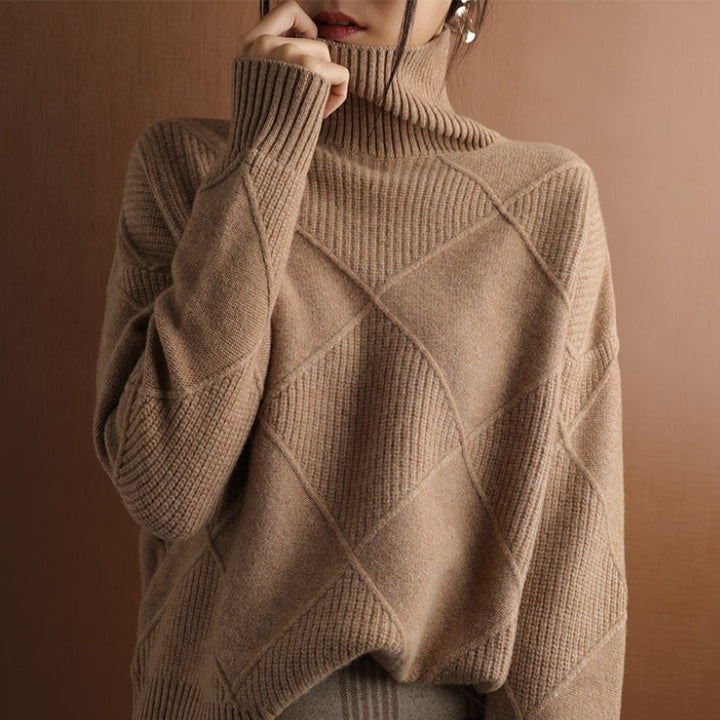 Natalie | Women’s Cozy Oversized Ribbed Knit Sweater