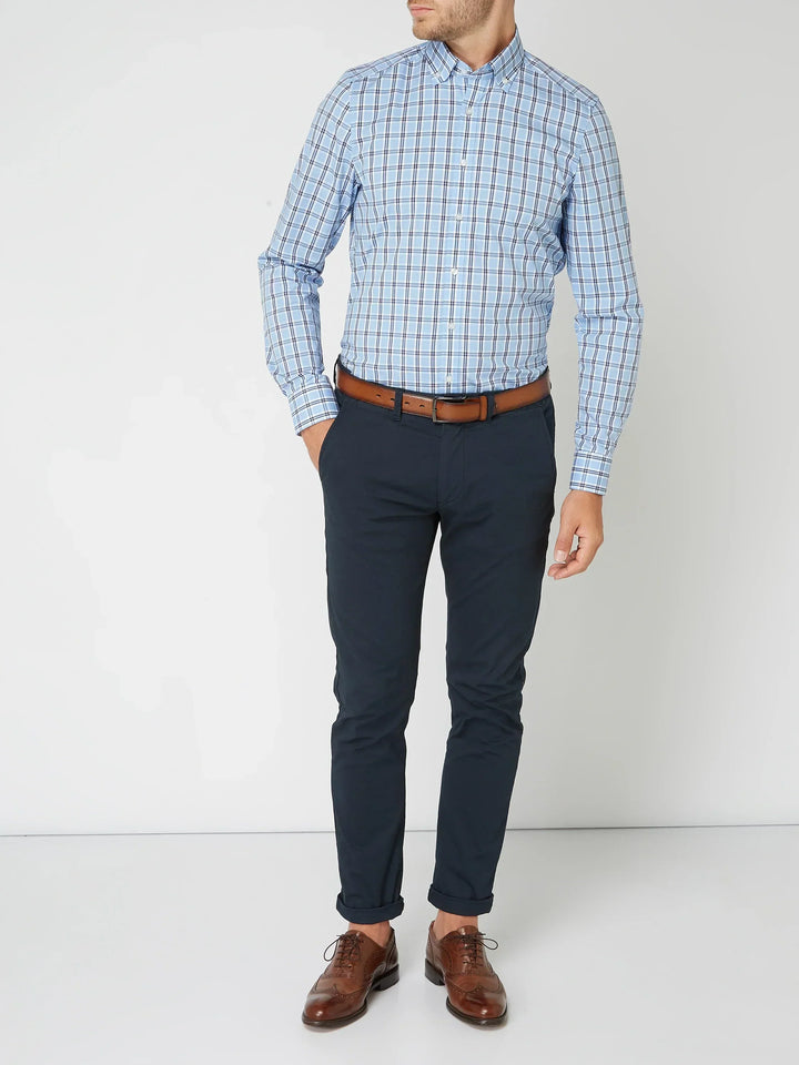 Jeffrey | Men's Checkered Button-Down Shirt