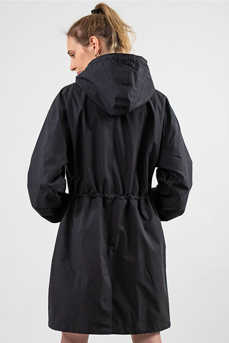 Dakota | Women Winter Hooded Loose Buttoned Coat