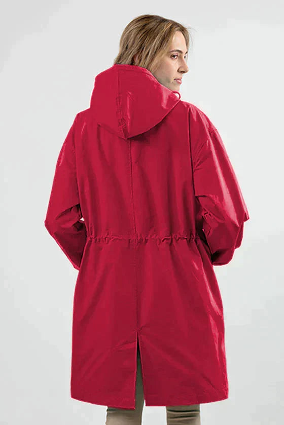 Dakota | Women Winter Hooded Loose Buttoned Coat