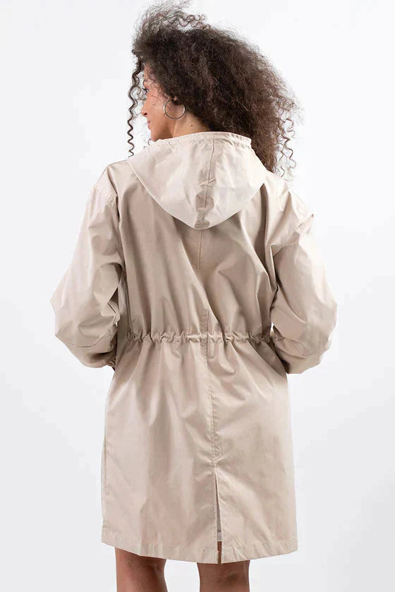 Dakota | Women Winter Hooded Loose Buttoned Coat