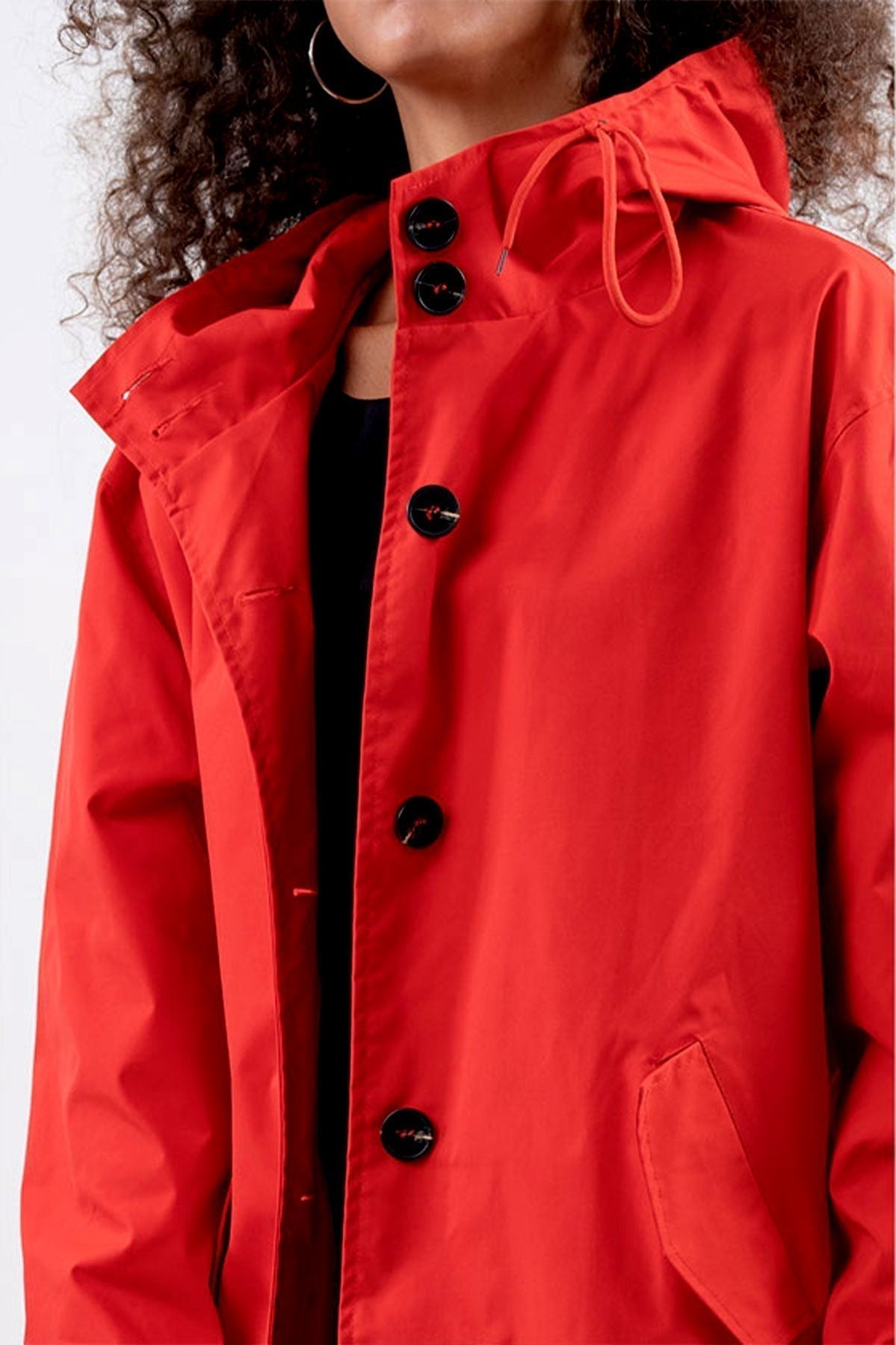 Dakota | Women Winter Hooded Loose Buttoned Coat