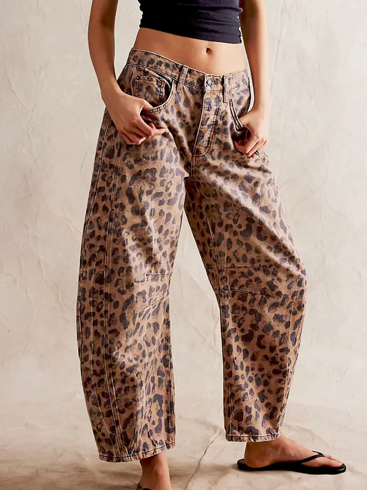 Elizabeth | Women’s Winter Wide Leg Casual Loose Fit jeans