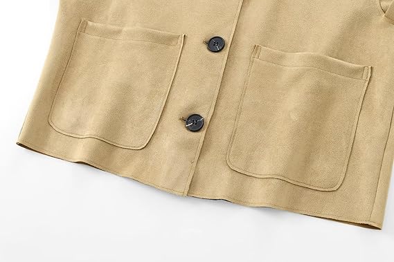Emily | Women's Buttoned Woolen Blazer Jacket