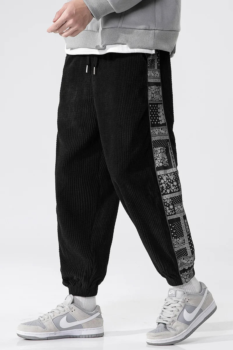 Anthony | Men’s Casual Jogger Pants with Side Panels