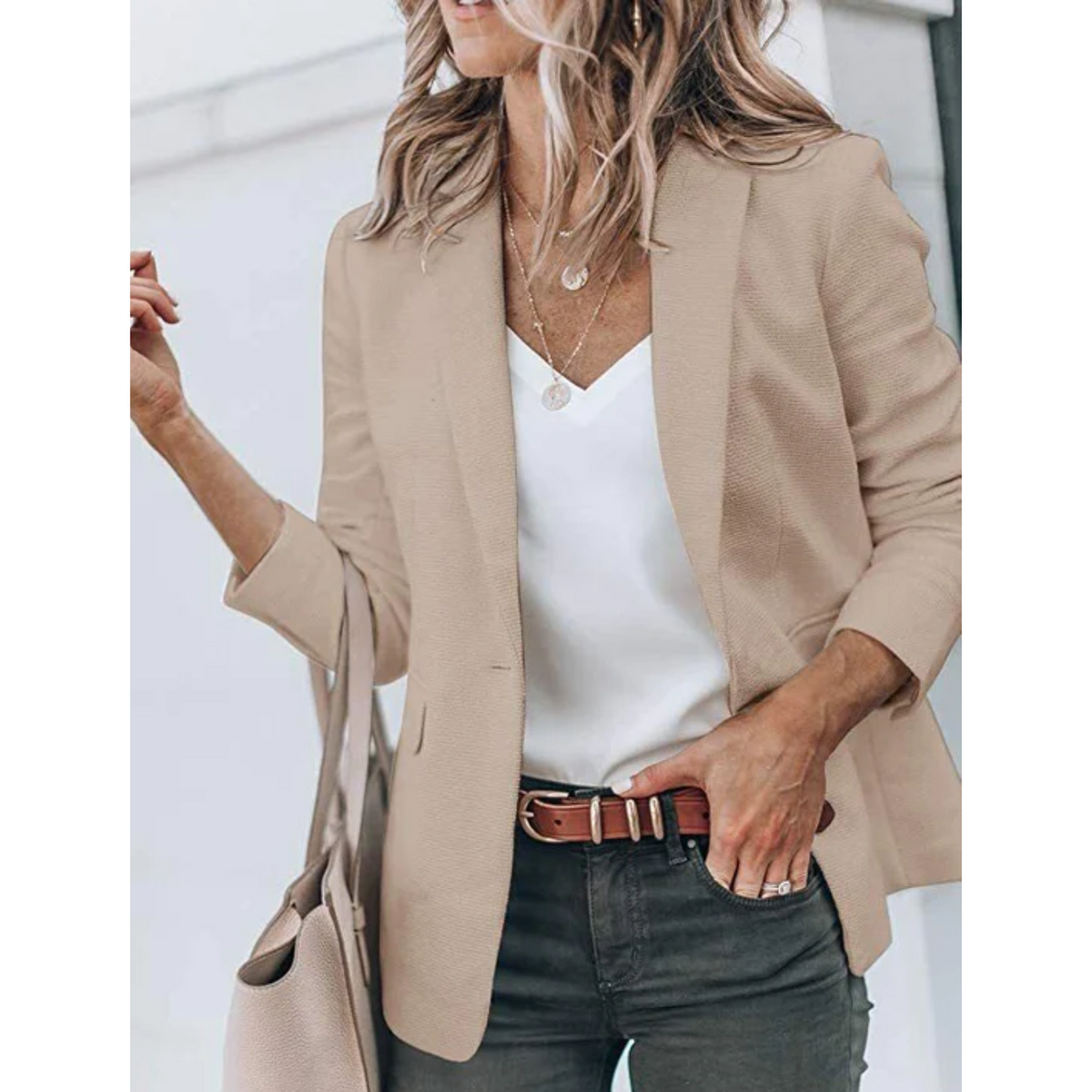 Grace | Women’s Trendy Open Front Work Blazer
