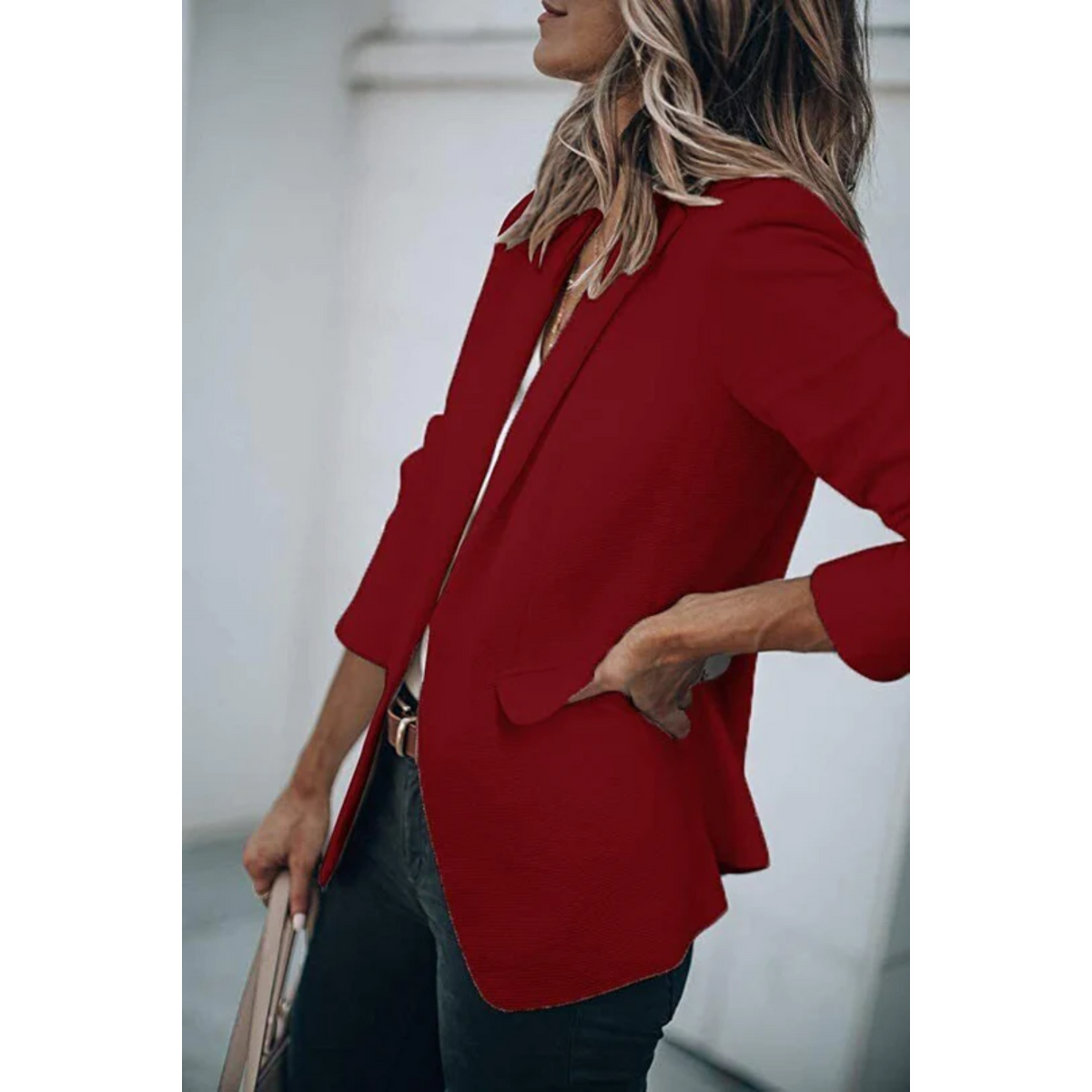 Grace | Women’s Trendy Open Front Work Blazer