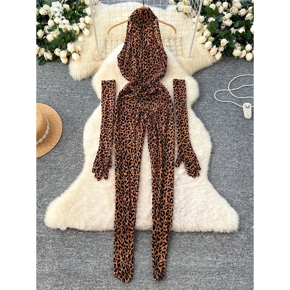 Chloé Montclair Lynx Luxe Jumpsuit