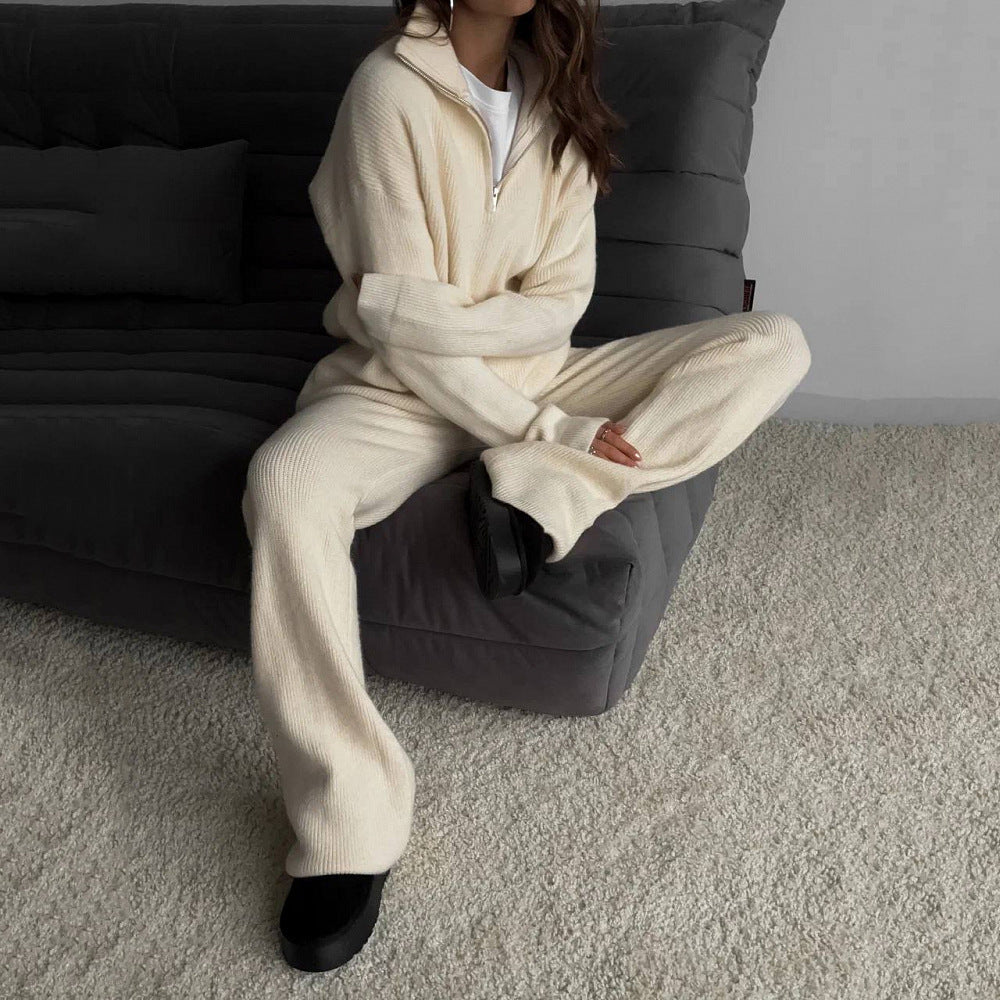 Elise Leroy Elegant Knitted Set