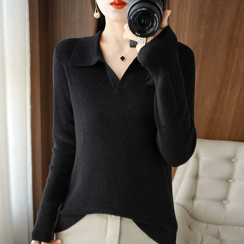 Elise Leroy Heavenly Knit Pullover