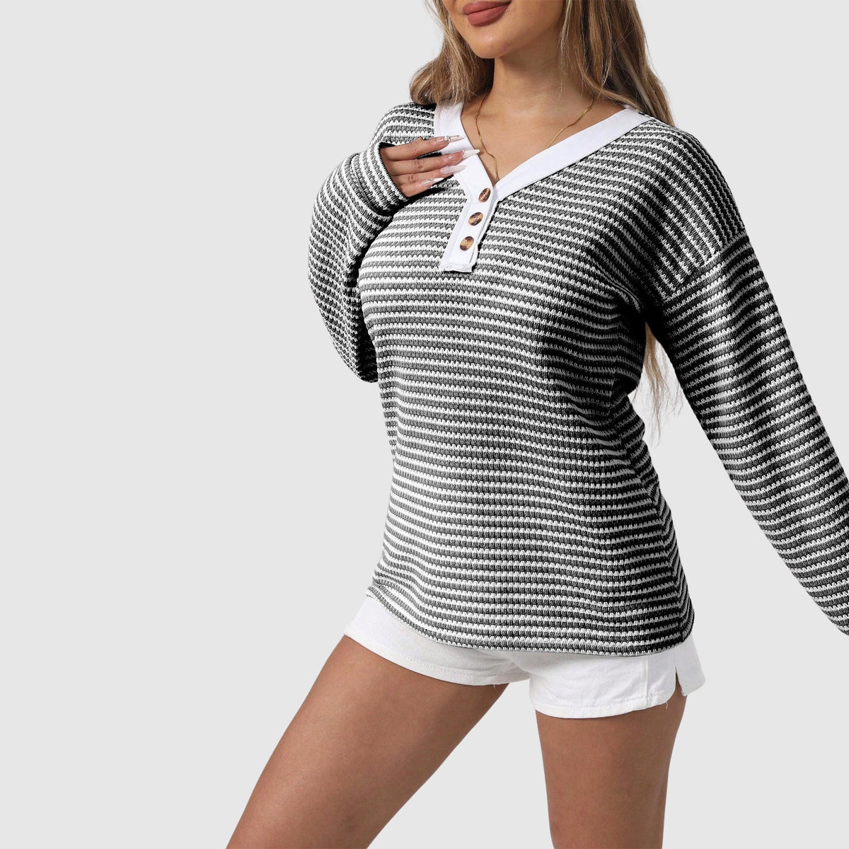 Elise Leroy Modern Stitch Sweater