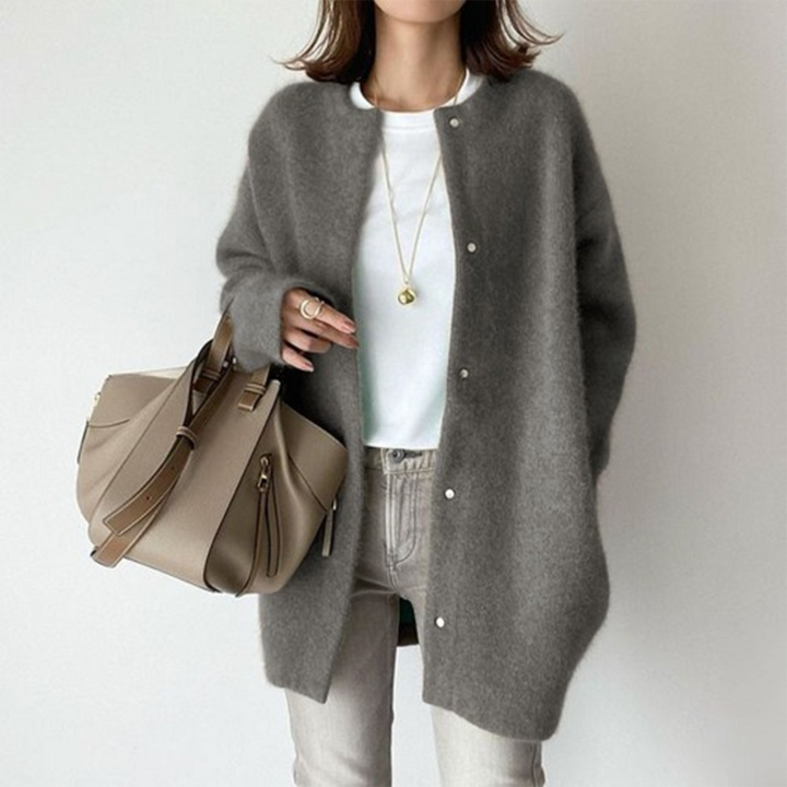 Kimberly | Women’s Elegant Relaxed Fit Warm Winter Cardigan