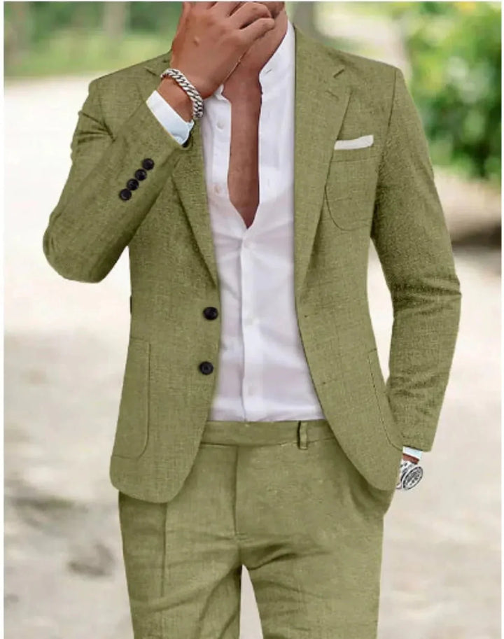 Evan | Men Formal Slim Fit Two Piece Suit
