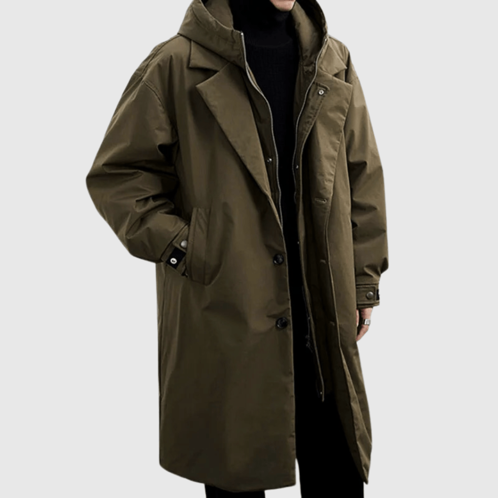 Adam | Men’s Street Style Lightweight Waterproof Rain Jacket