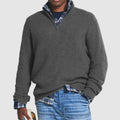 Edward | Men’s Ribbed Knit Half-Zip Sweater