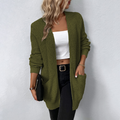 Maria | Women’s Relaxed Fit Long Pocket Winter Cardigan