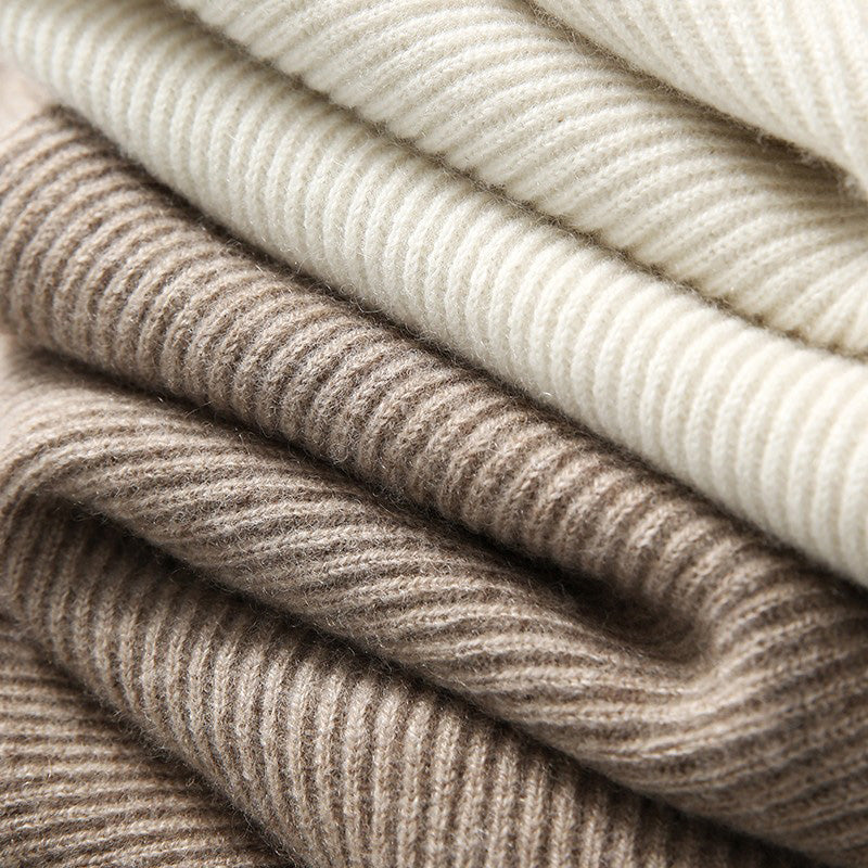 Knitted Cashmere Hooded Women’s Winter Sweater