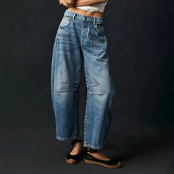 Emily | Women’s Relaxed Fit High Waist Pants