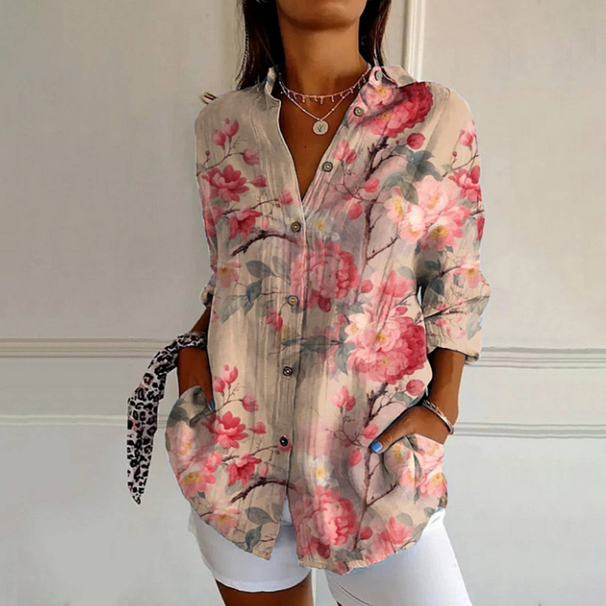 L’Arte Fiorita Shirt by Sofia Amoretti