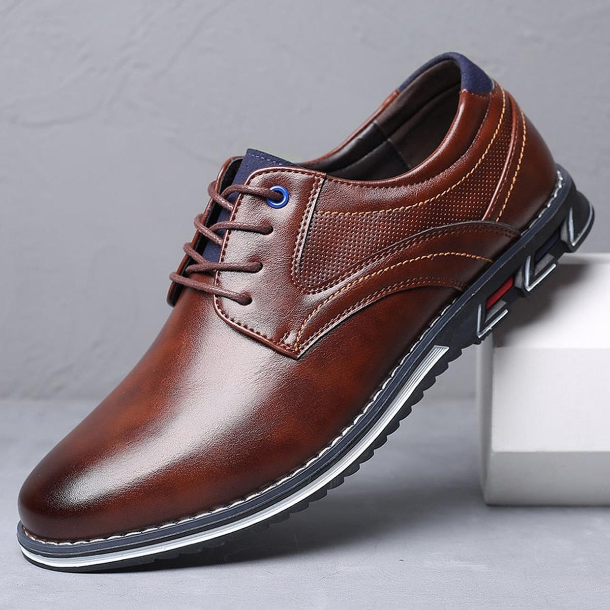 Charlie | Men Lace Up Anti Slip Walking Shoes
