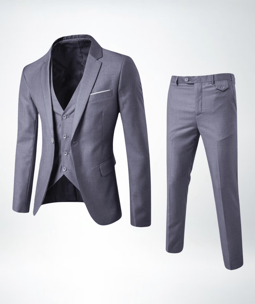 Eric | Men Three Piece Classic Formal Suit Set