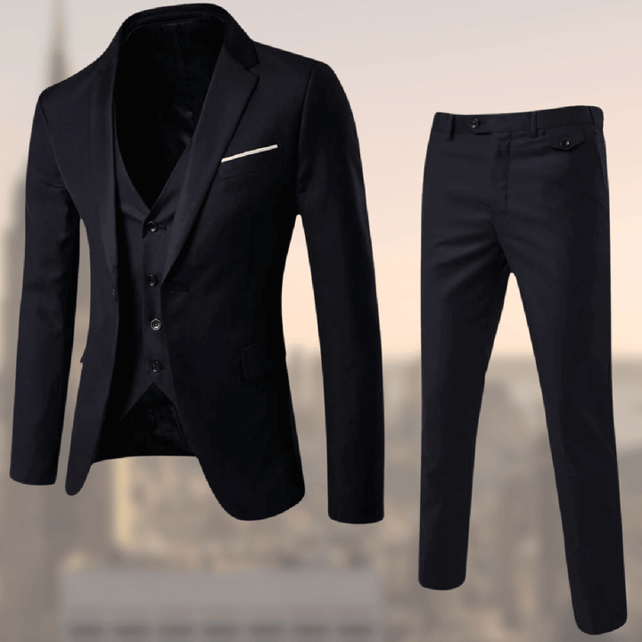 Eric | Men Three Piece Classic Formal Suit Set