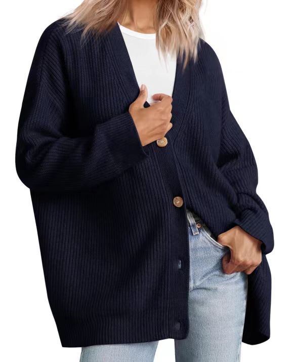 Hannah | Women’s Winter Button Up Casual Knit Cardigan