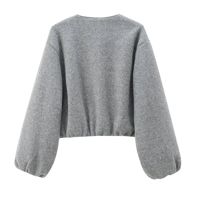 Gabrielle | Women’s Casual Zip-Up Bomber Jacket with Pockets