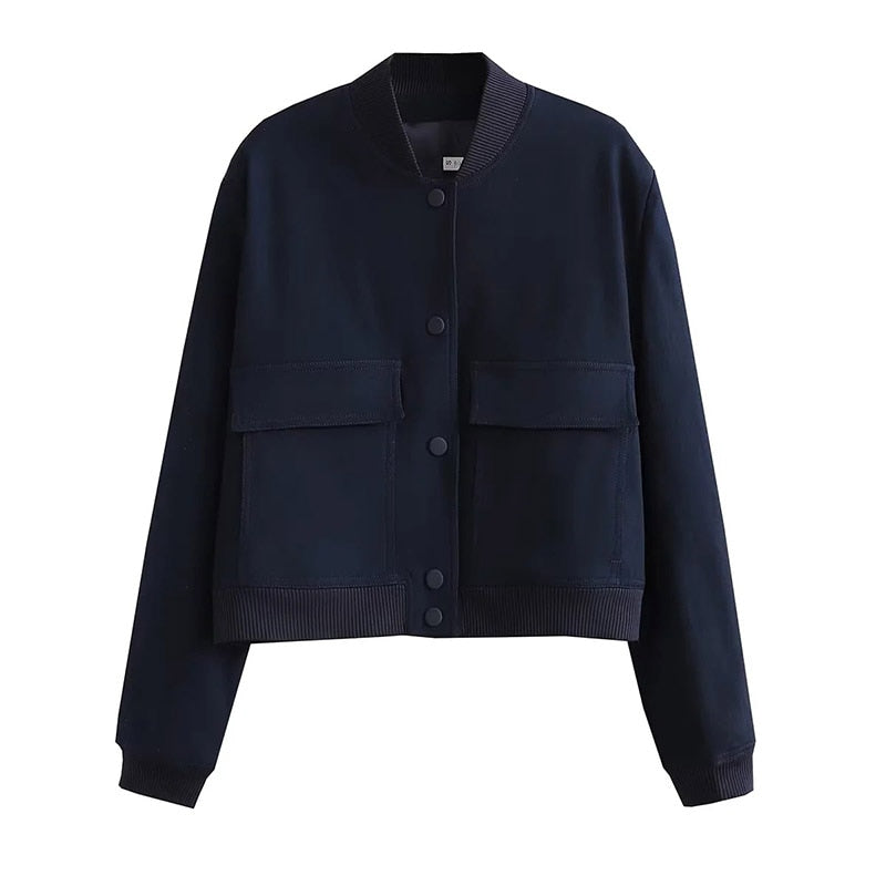 Paige | Women’s Casual Short Bomber Winter Jacket