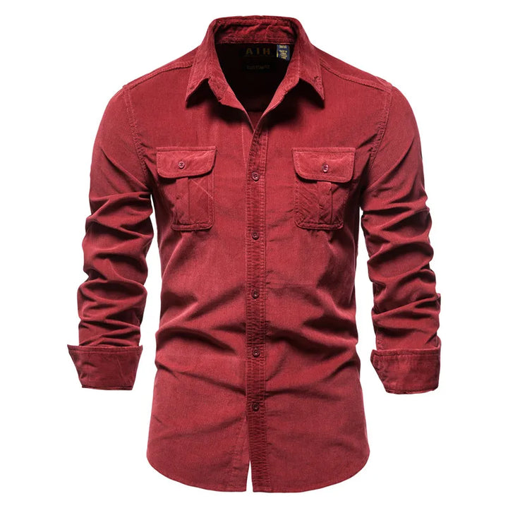Gabriel | Men's Winter Long Sleeve Utility Shirt