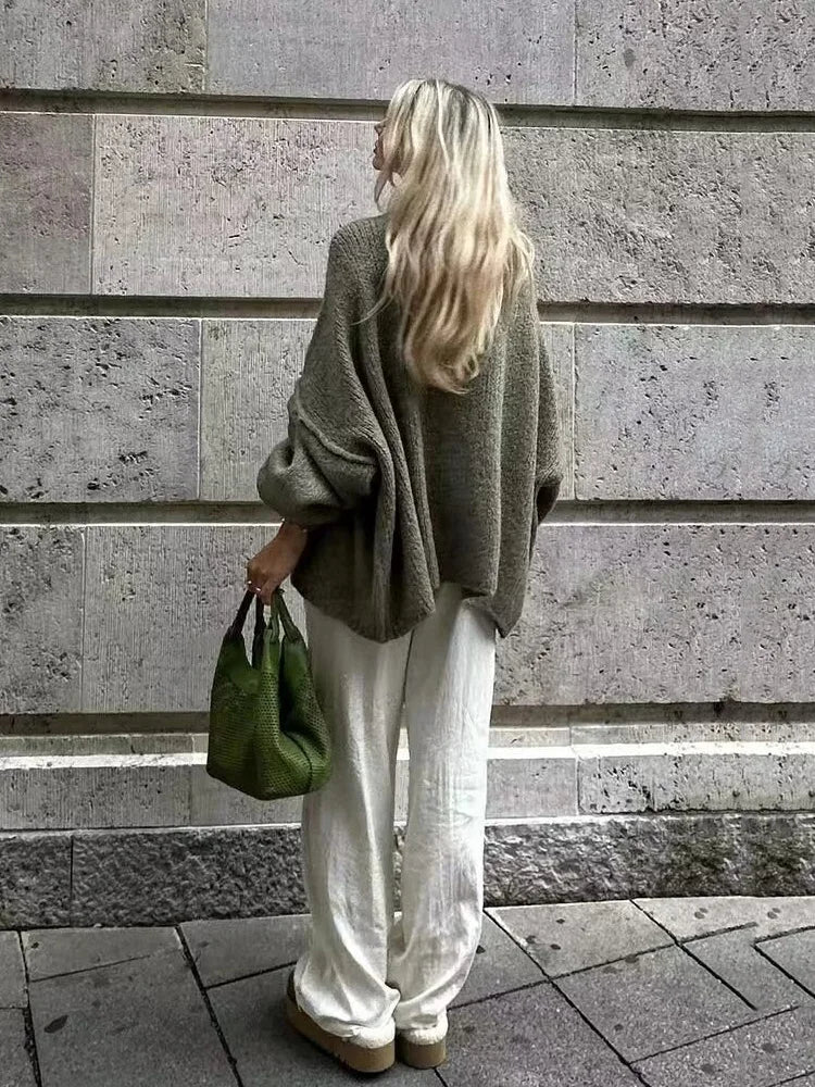 Jamie | Oversized Button-Down Cardigan for Women