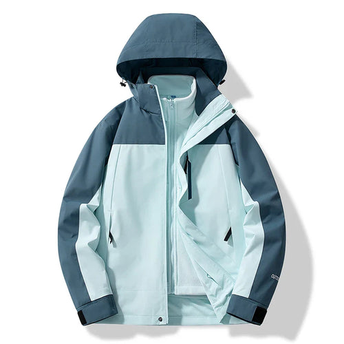 Adam | Men’s Winter Hooded Ski Zip Up Jacket