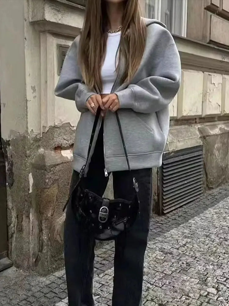 Abigail | Women’s Relaxed Fit Zip-Up Hoodie