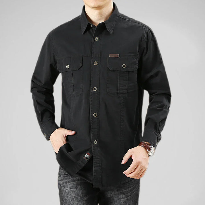 Gavin | Men’s Utility Work Shirt with Pockets