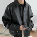 Colton | Men’s Oversized Leather Bomber Jacket
