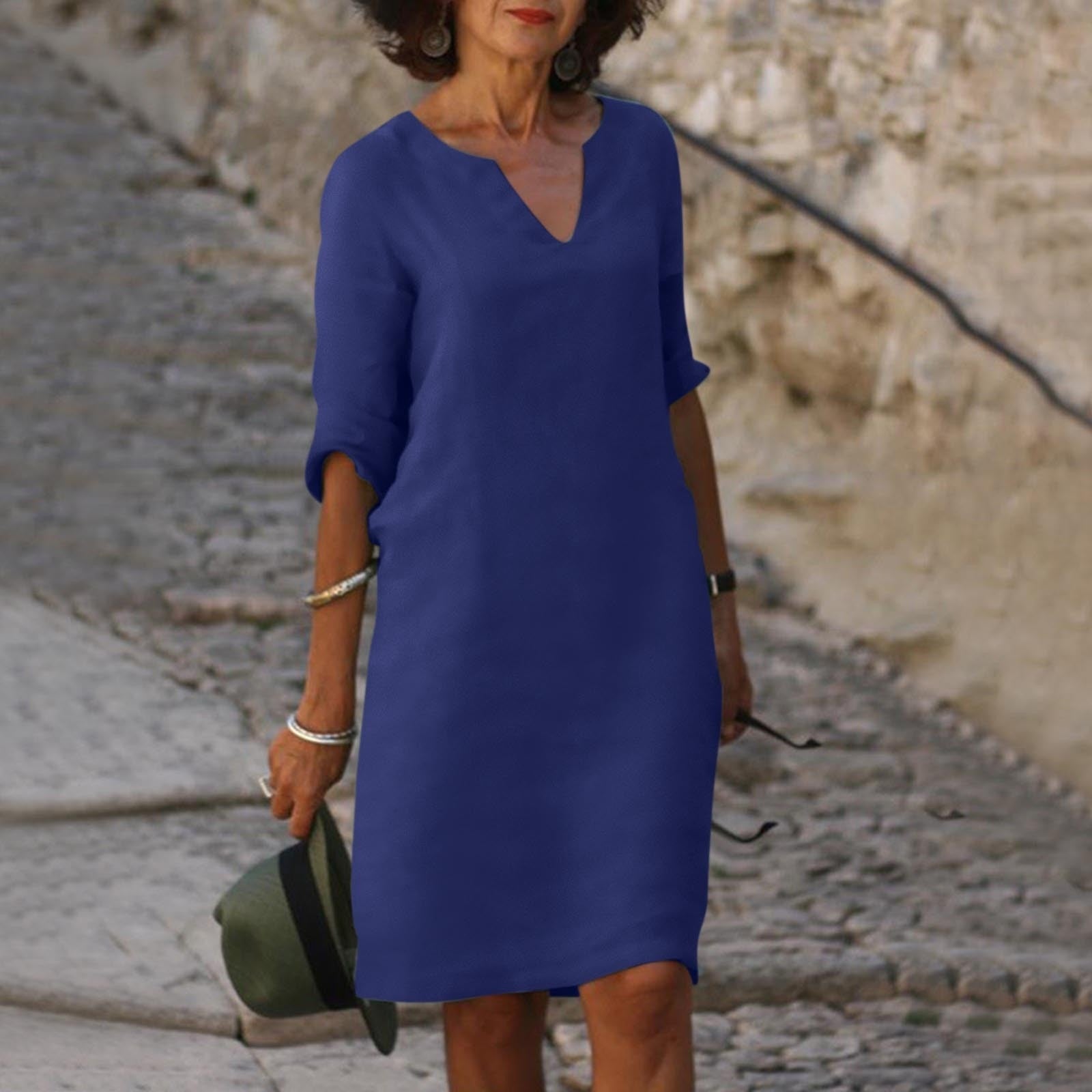 Taylor | Women Casual Loose Fit Midi Dress