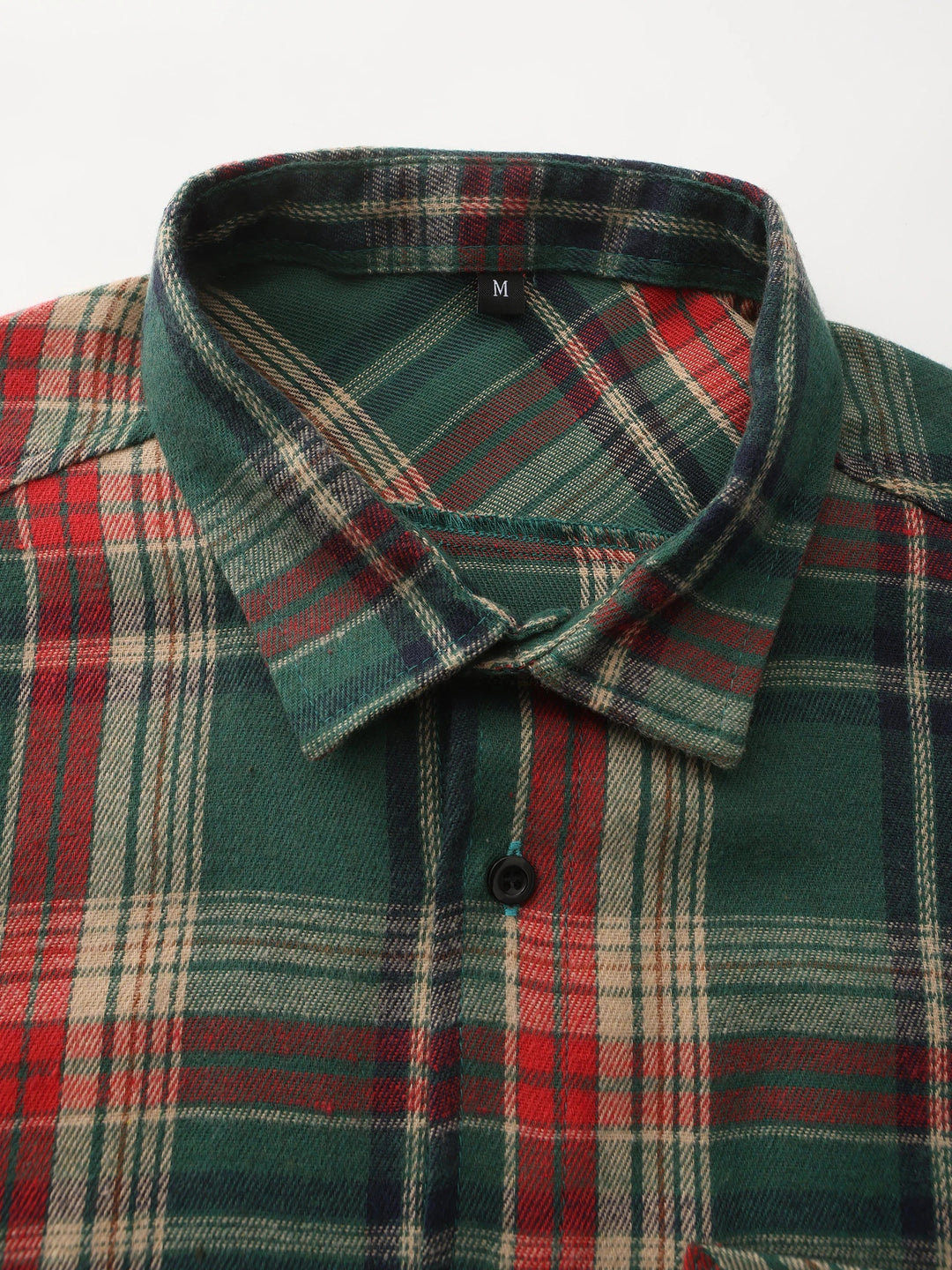 Evan | Men's Winter Plaid Button-Up Shirt