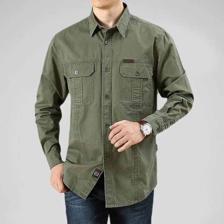 Gavin | Men’s Utility Work Shirt with Pockets