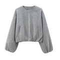 Gabrielle | Women’s Casual Zip-Up Bomber Jacket with Pockets