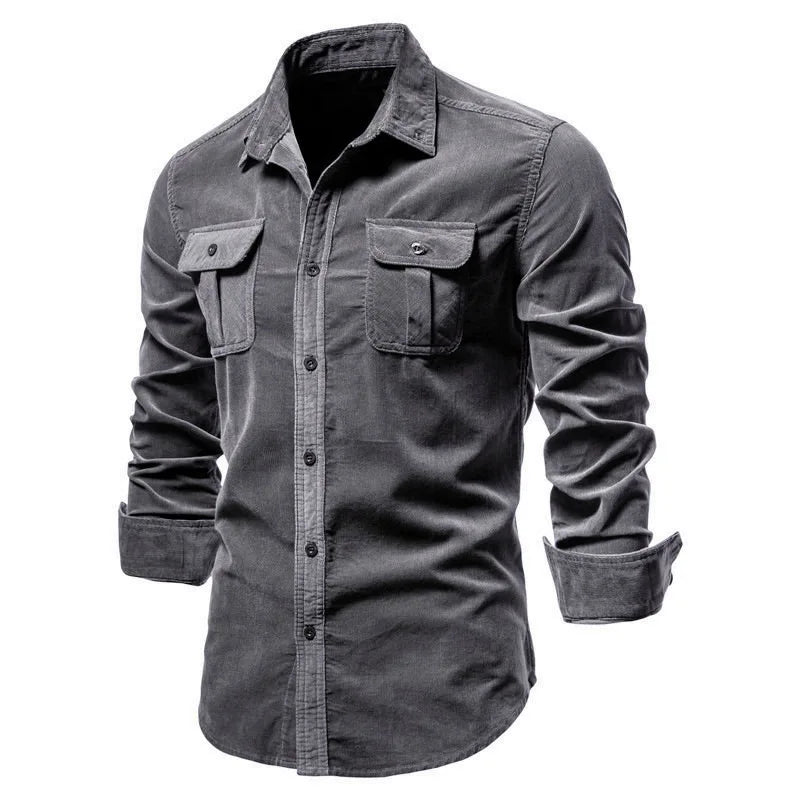 Gabriel | Men's Winter Long Sleeve Utility Shirt