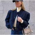 Paige | Women’s Casual Short Bomber Winter Jacket