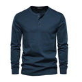 Christopher | Stylish Men’s Long-Sleeve Henley Shirt