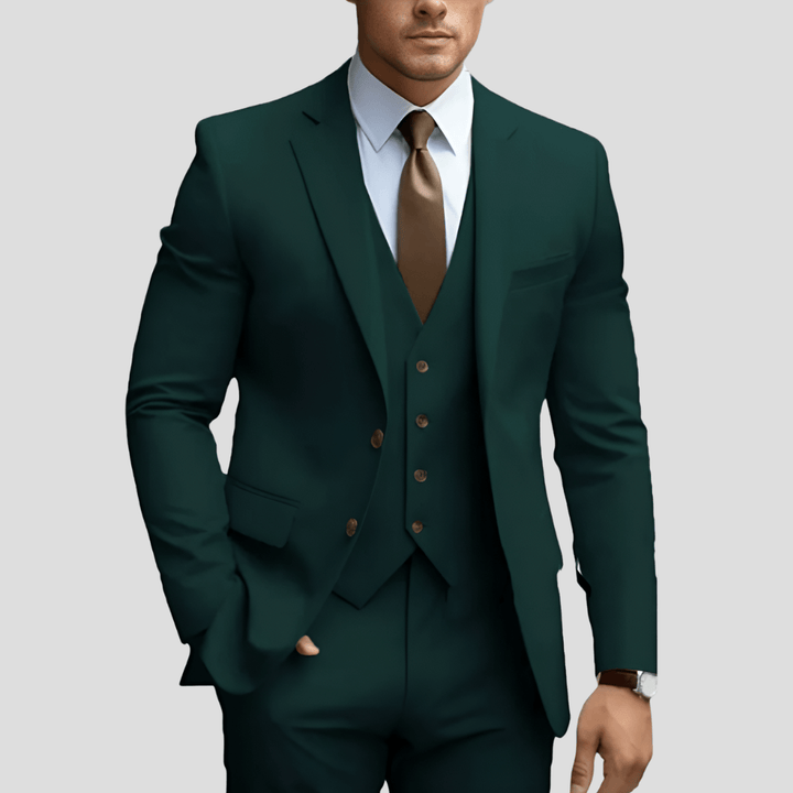 Drew | Men Three Piece Executive Formal Suit Set