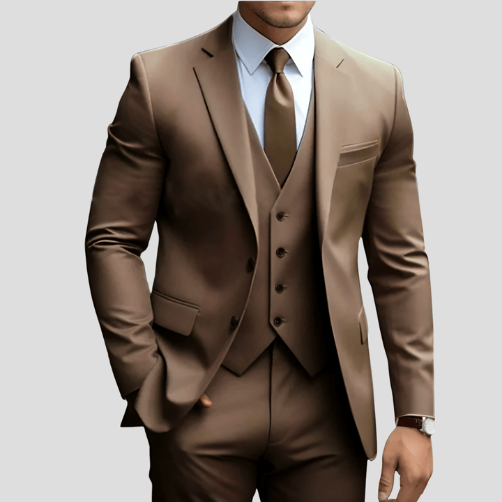 Drew | Men Three Piece Executive Formal Suit Set