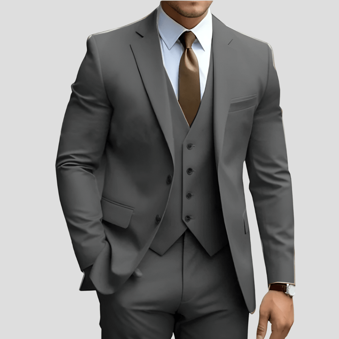 Drew | Men Three Piece Executive Formal Suit Set