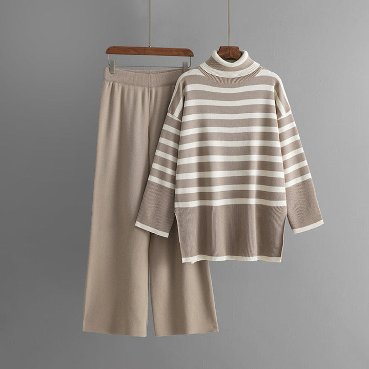 Striped Knit Set by Valentina Rossi
