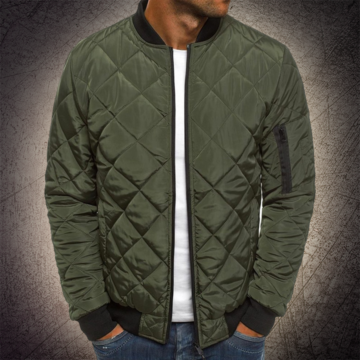 Adam | Quilted Lightweight Bomber Jacket Men